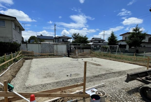 栃木県/那須塩原市/注文住宅/槻木沢/H様邸　基礎工事中です！！